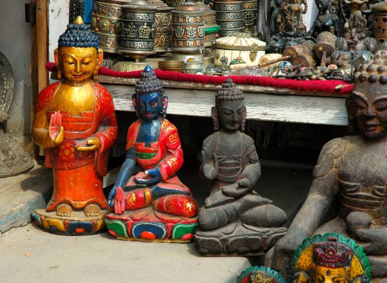 Top 15 Must-Buy Souvenirs in Nepal: Unique Gifts to Take Home, singing bowl, Nepal gift ideas, buy Nepali gifts, Nepal souvenir ideas, travel guide Nepal, Nepal travel tips, saru's postcards, handicrafts nepal, Nepali jewelry, turquoise jewelry Nepal, Nepali tea, tea of Nepal, statues Nepal