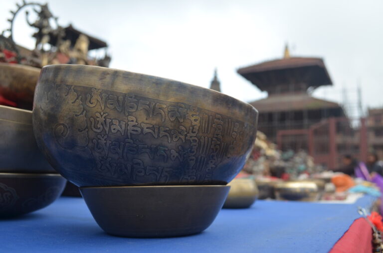 Top 15 Must-Buy Souvenirs in Nepal: Unique Gifts to Take Home, singing bowl, Nepal gift ideas, buy Nepali gifts, Nepal souvenir ideas, travel guide Nepal, Nepal travel tips, saru's postcards