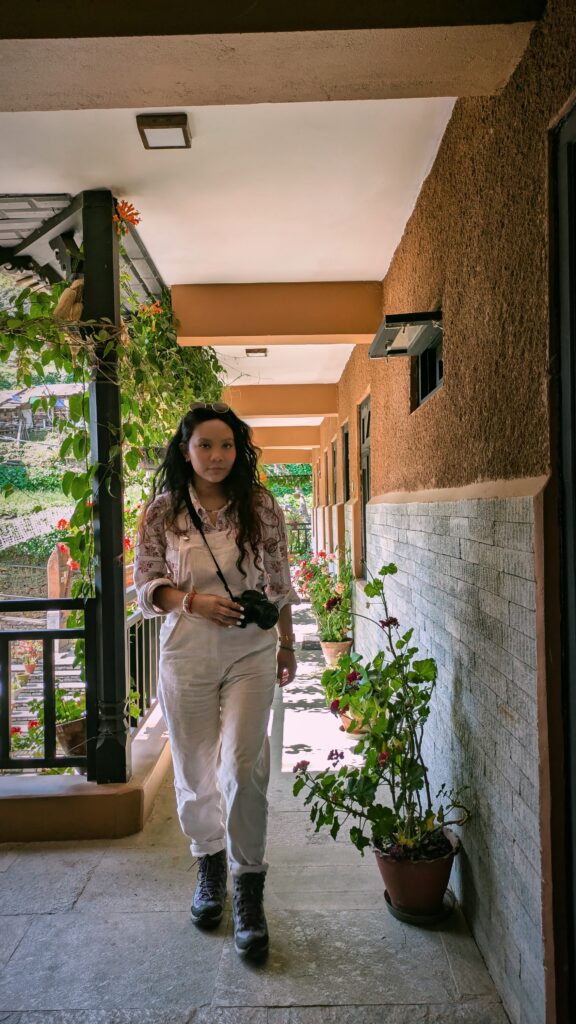 Postcards from My Ghandruk Trip: A Serene Spring Escape in the Himalayas, Saru's Postcards, Sarus Postcards , Ghandruk travel blog, Ghandruk trip in spring, Annapurna village trek, Himalayan village Nepal, Ghandruk sunrise view, Spring in Ghandruk, Nepal trekking April, Macchapucchre, Mountain View Nepal