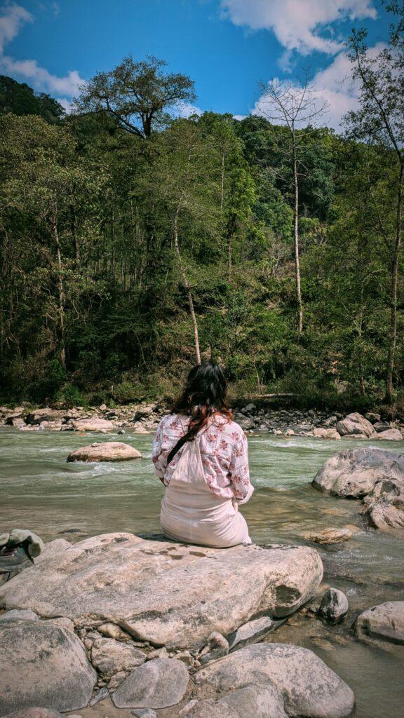 Postcards from My Ghandruk Trip: A Serene Spring Escape in the Himalayas, Saru's Postcards, Sarus Postcards , Ghandruk travel blog, Ghandruk trip in spring, Annapurna village trek, Himalayan village Nepal, Ghandruk sunrise view, Spring in Ghandruk, Nepal trekking April, Macchapucchre, Mountain View Nepal